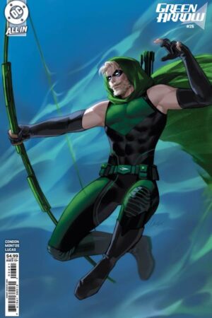 GREEN ARROW #26 COVER B LESLEY LEIRIX LI CARD STOCK VARIANT