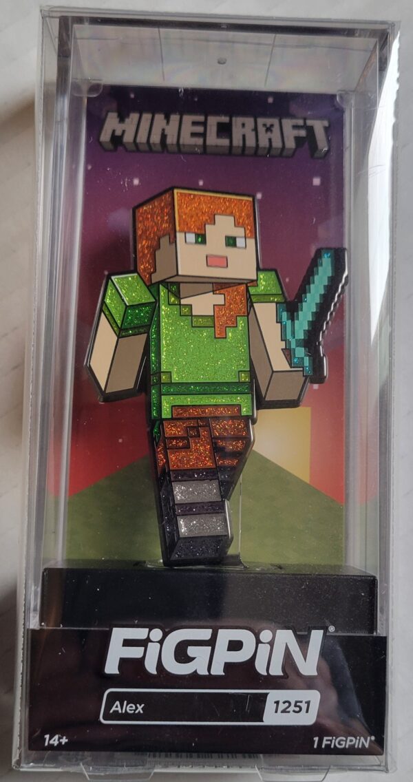 alex (glitter) #1251 – minecraft (microsoft) 2023 nycc exclusive le 500