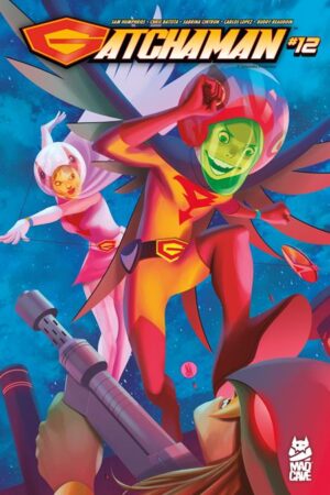 gatchaman #12 cover a inaki miranda 9/10/25 preorder