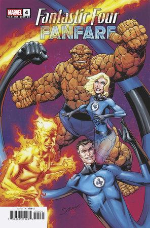 fantastic four fanfare #4 mark bagley variant 8/27/25 preorder