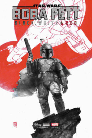star wars: boba fett black, white & red #1 9/17/25 preorder
