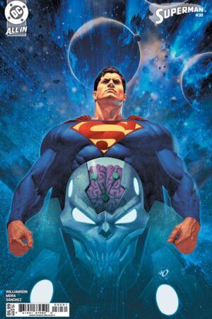 superman #30 cover c ariel olivetti card stock variant 9/24/25 preorder