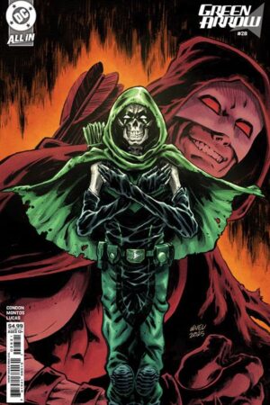 green arrow #28 cover b brian level card stock variant 9/24/25 preorder