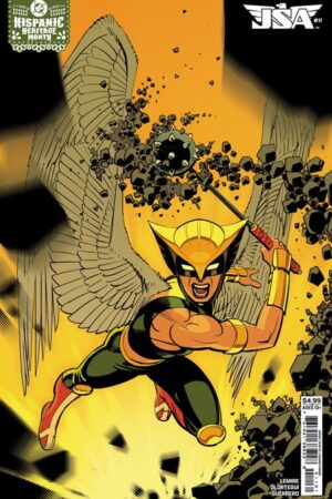 jsa #11 cover c leonardo romero hispanic heritage month 9/3/25 preorder
