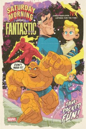 fantastic four 33 sean galloway saturday morning variant [doom]