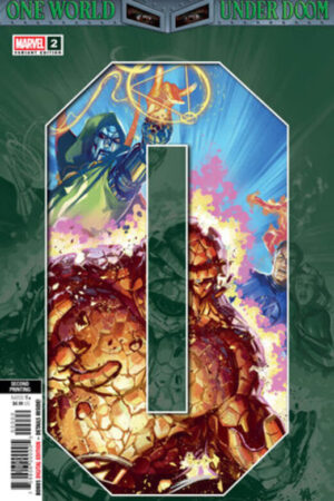 one world under doom #2 ben harvey 2nd printing variant