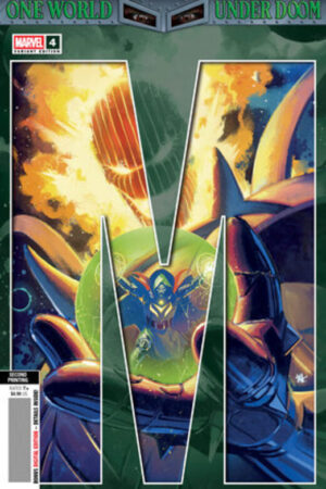 one world under doom #4 ben harvey 2nd printing variant