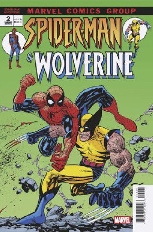 spider man & wolverine 2 erik larsen variant spider man & wolverine 2 erik larsen variant