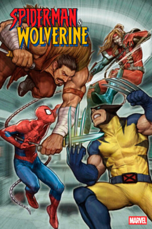 spider man & wolverine #4 stonehouse variant spider man & wolverine #4 stonehouse variant