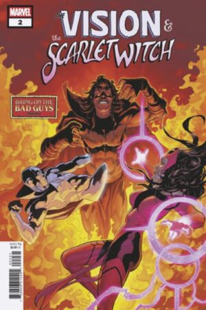 the vision & the scarlet witch 2 geoff shaw bring on the bad guys variant