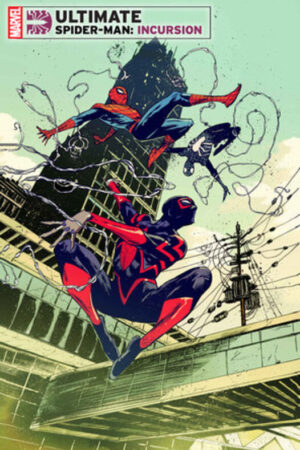 ultimate spider man incursion #2 sanford greene variant
