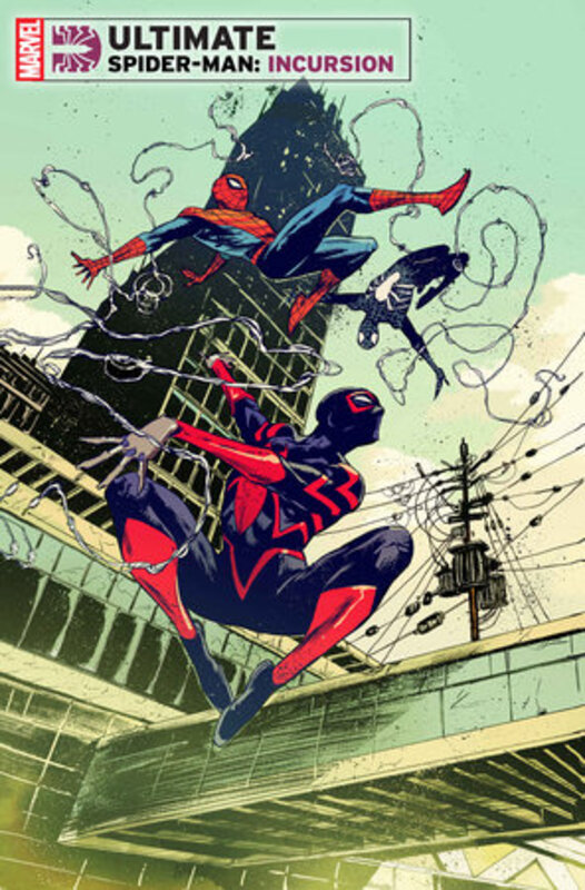 ultimate spider man incursion #2 sanford greene variant ultimate spider man incursion #2 sanford greene variant