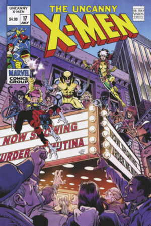 uncanny x men #17 ron frenz retrovision variant