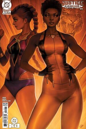 JUSTICE LEAGUE UNLIMITED #12 COVER B NATHAN SZERDY CARD STOCK VARIANT (DC K.O.)