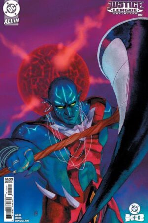 JUSTICE LEAGUE UNLIMITED #12 COVER E KEVIN WADA CARD STOCK VARIANT (DC K.O.)