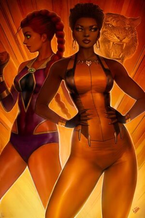 justice league unlimited #12 cvr b nathan szerdy card stock var (dc k.o.)