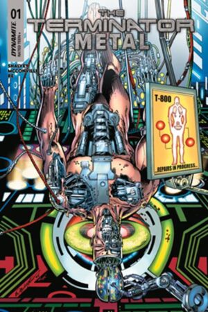 terminator metal #1 cvr b bob layton var
