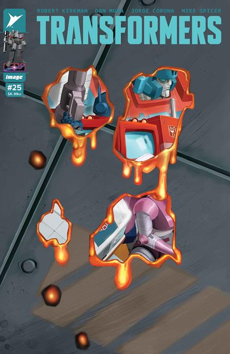 transformers #25 cvr k eric canete foil die cut var transformers #25 cvr k eric canete foil die cut var