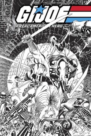 gi joe a real american hero 318 cvr b andy kubert b&w var