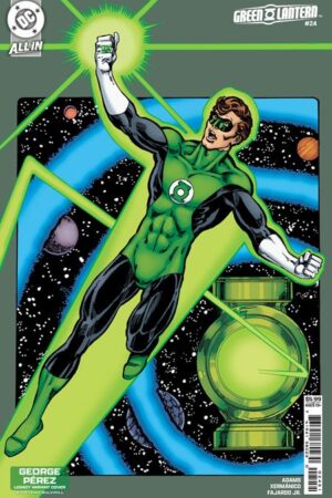 green lantern 24 cvr d george perez legacy card stock var