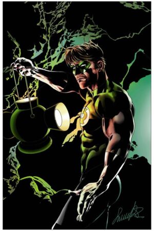 green lantern 25 cvr c salvador larroca card stock var