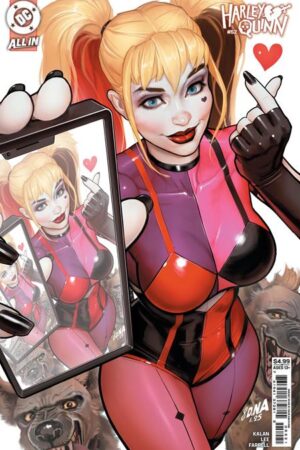 harley quinn 52 cvr b david nakayama card stock var