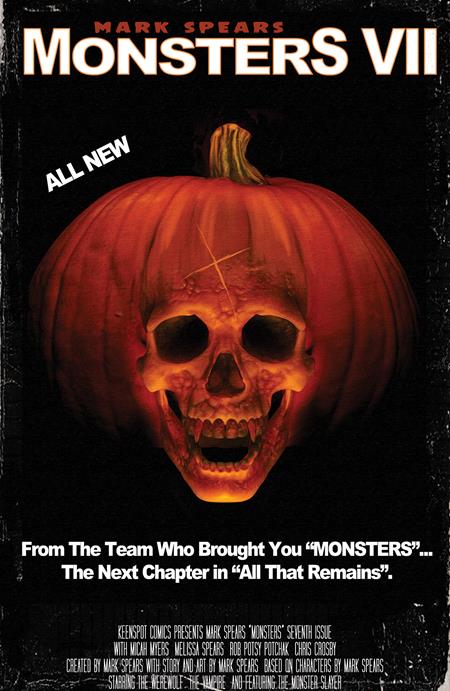 mark spears monsters 7 cvr c mark spears halloween ii homage var mark spears monsters 7 cvr c mark spears halloween ii homage var
