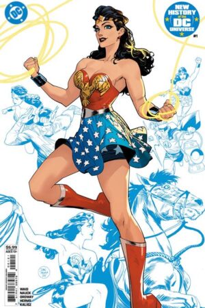 new history of the dc universe 1 (of 4) cvr b dan mora card stock var