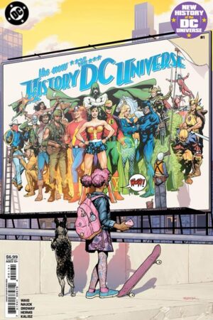 new history of the dc universe 1 (of 4) cvr c ryan sook card stock var