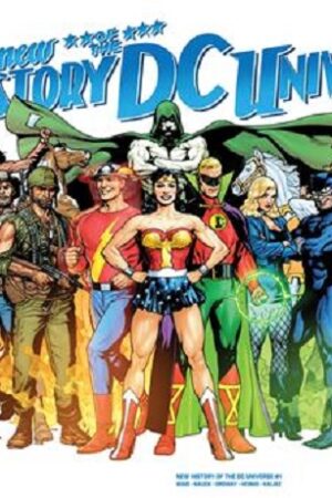 new history of the dc universe 1 (of 4) cvr e ryan sook wraparound foil var