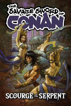 savage sword of conan 10 cvr b alex horley var (mr)