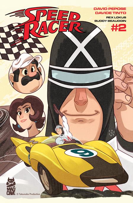 speed racer 2 cvr b sean galloway retro manga var speed racer 2 cvr b sean galloway retro manga var