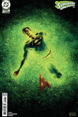 superman unlimited 2 cvr d steve beach card stock var