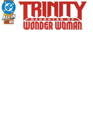 trinity daughter of wonder woman 1 (of 6) cvr f blank card stock var