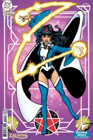 zatanna 5 (of 6) cvr d george perez legacy card stock var