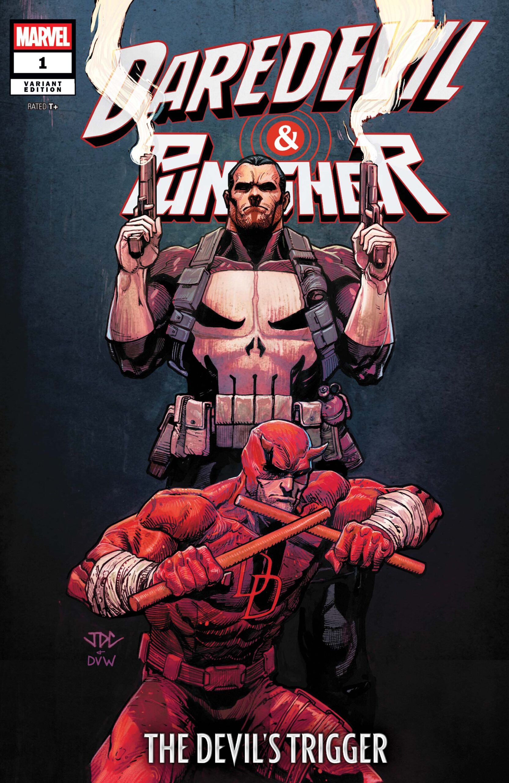daredevil punisher the devil's trigger (2025) #1 cassara daredevil punisher the devil's trigger (2025) #1 cassara