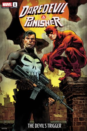 daredevil punisher the devil's trigger (2025) #1 panosian