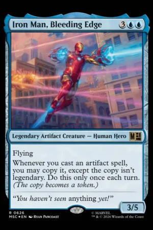 IRON MAN #6 CLASSIFIED ARTIST MAGIC: THE GATHERING VARIANT