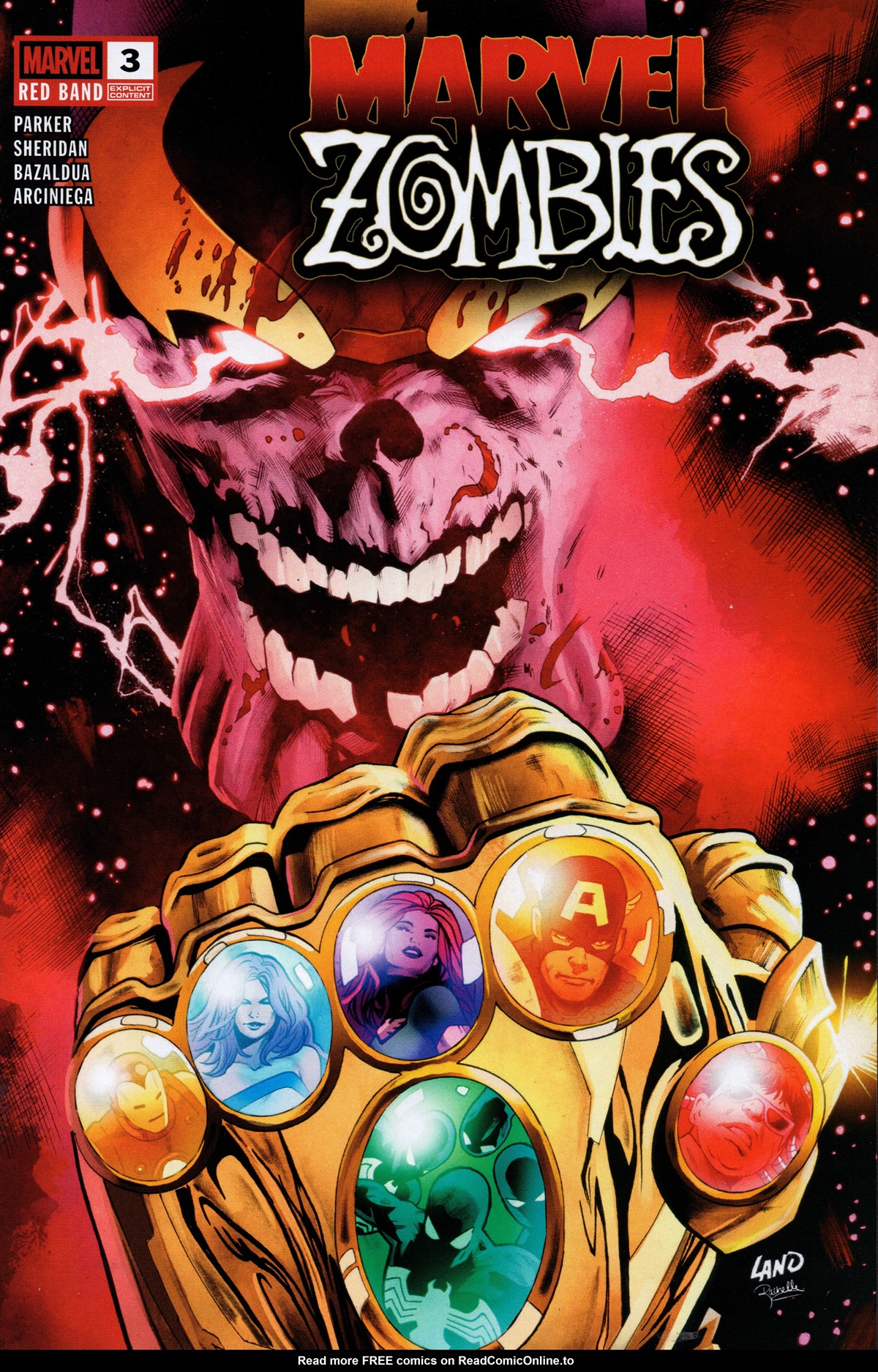 marvel zombies red band #3 marvel zombies red band #3