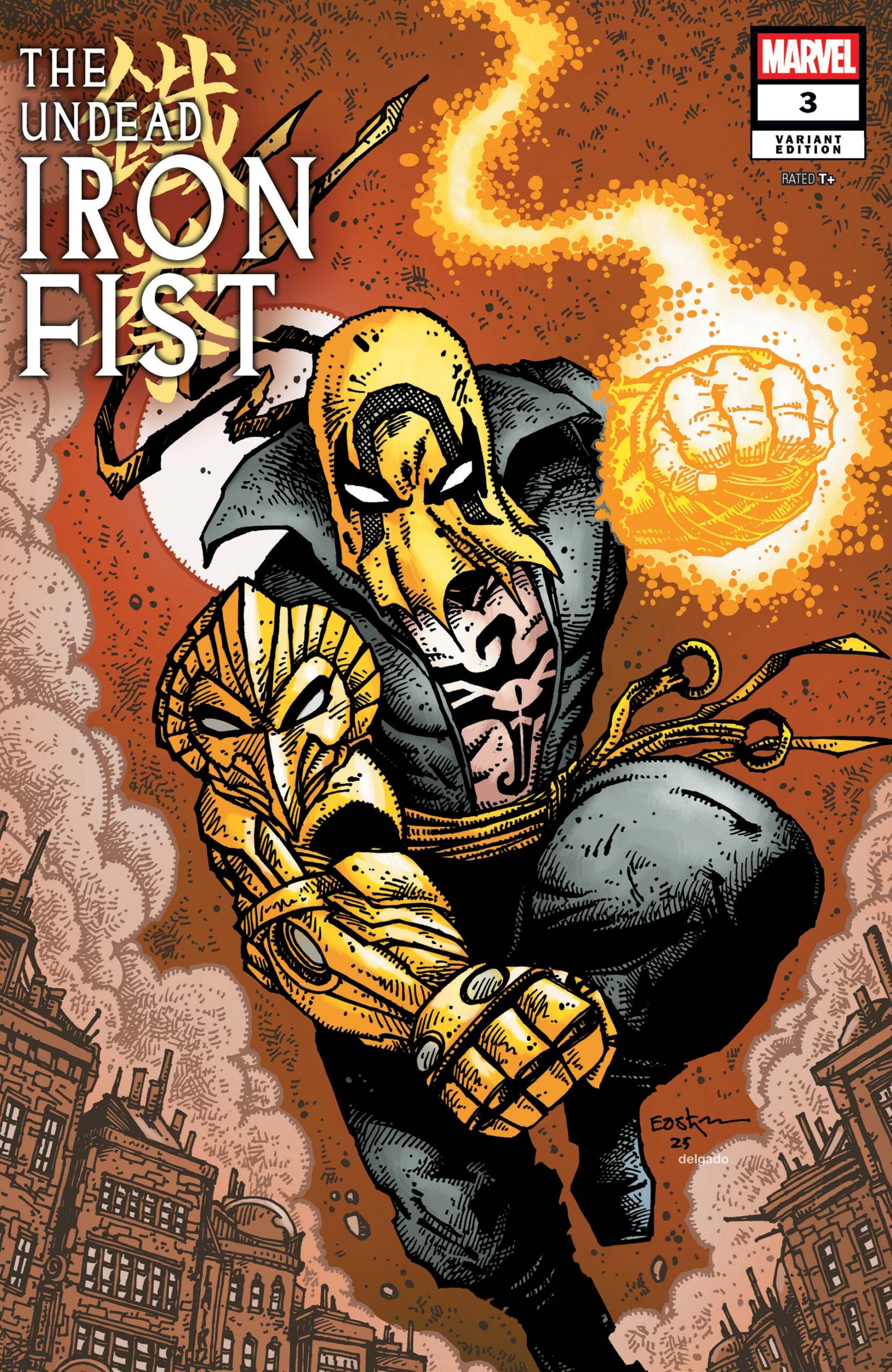 the undead iron fist #3 tbd artist variant eastman the undead iron fist #3 tbd artist variant eastman