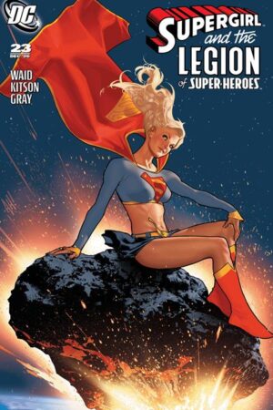 SUPERGIRL AND THE LEGION OF SUPER HEROES #23 FACSIMILE EDITION CVR A ADAM HUGHES