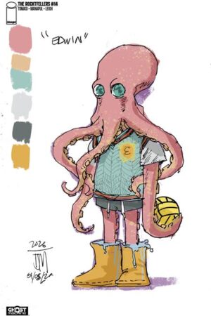 ROCKETFELLERS #14 CVR C FRANCIS MANAPUL DESIGN SKETCH VAR