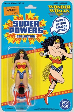 WONDER WOMAN #72 FACSIMILE EDITION #1 CVR B JASON GEYER & ALEX SAVIUK WONDER WOMAN SUPER POWERS CARD STOCK VAR