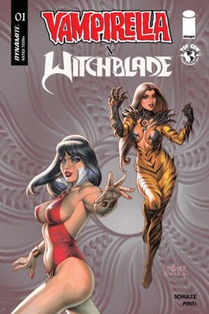 VAMPIRELLA X WITCHBLADE SPECIAL #1 (ONE SHOT) CVR D JOSEPH MICHAEL LINSNER VAR