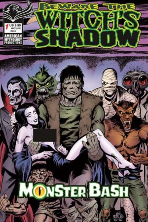 BEWARE THE WITCHS SHADOW MONSTER BASH #1 CVR D DAN PARSONS RISQUE VAR (MR)