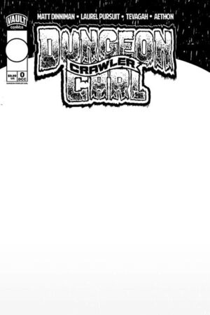 DUNGEON CRAWLER CARL SPECIAL EDITION #0 2ND PTG CVR D BLANK SKETCH VAR