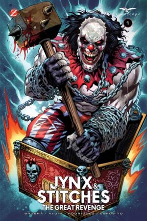 JYNX AND STITCHES THE GREAT REVENGE #1 (OF 3) CVR B HAKAN AYDIN VAR