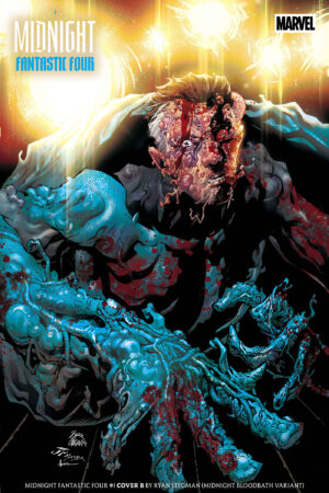 MIDNIGHT FANTASTIC FOUR #1 COVER B RYAN STEGMAN MIDNIGHT BLOODBATH VARIANT