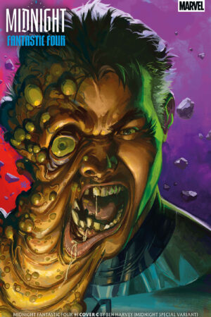 MIDNIGHT FANTASTIC FOUR #1 COVER C BEN HARVEY MIDNIGHT SPECIAL VARIANT