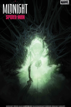 MIDNIGHT SPIDER-MAN #1 COVER D SKAN MIDNIGHT HORROR HOMAGE VARIANT